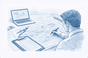 ייעוץ מבנושאי תכנון, מיפוי ורישום מקרקעין