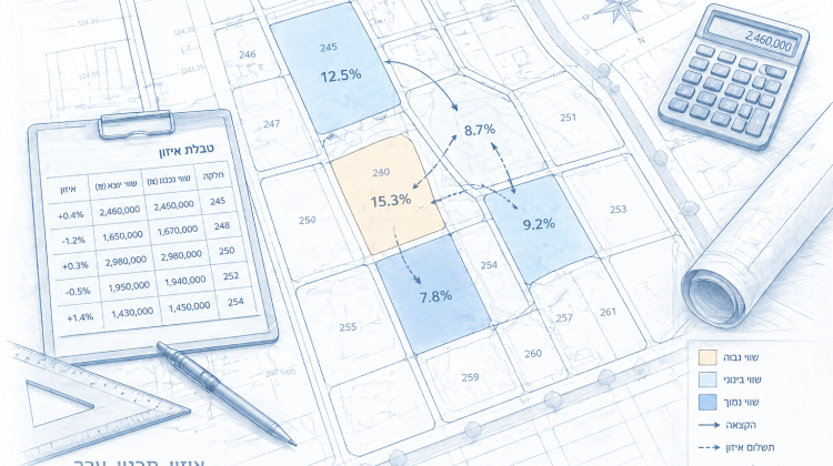 טבלת איזון ומימוש תקן 15