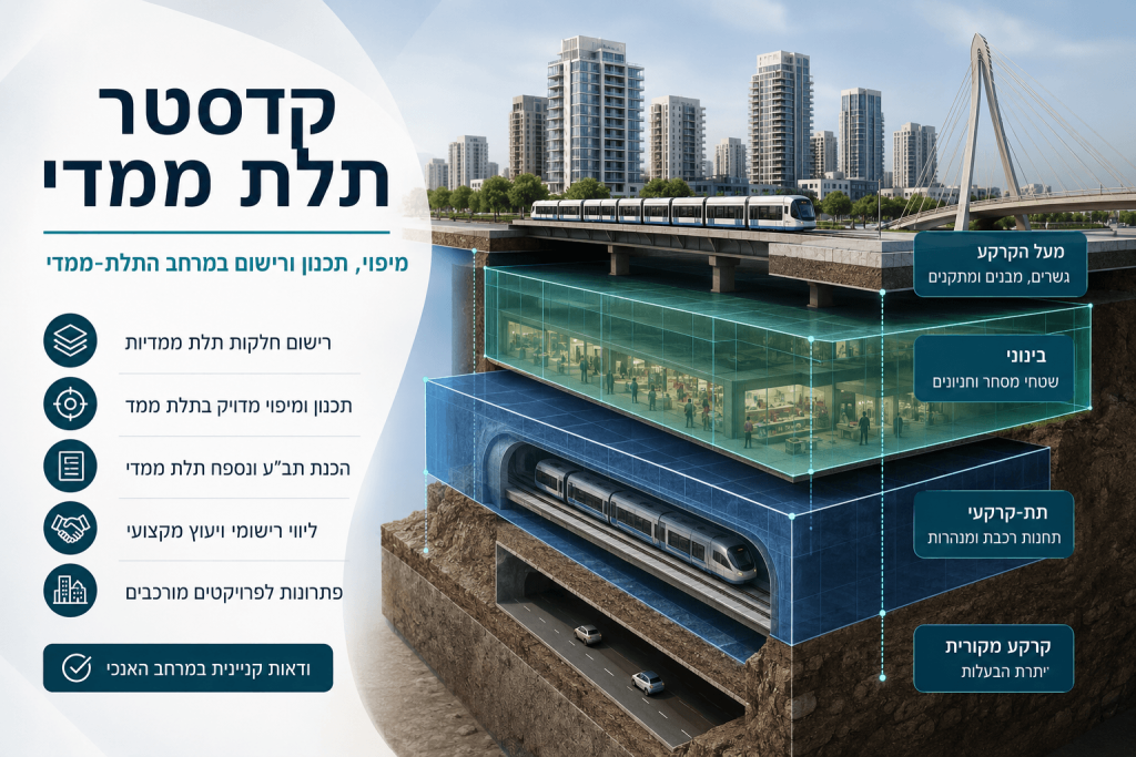 קדסטר תלת מימדי בישראל